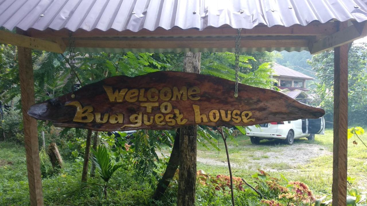 Bua Guesthouse Tangkahan Exterior photo